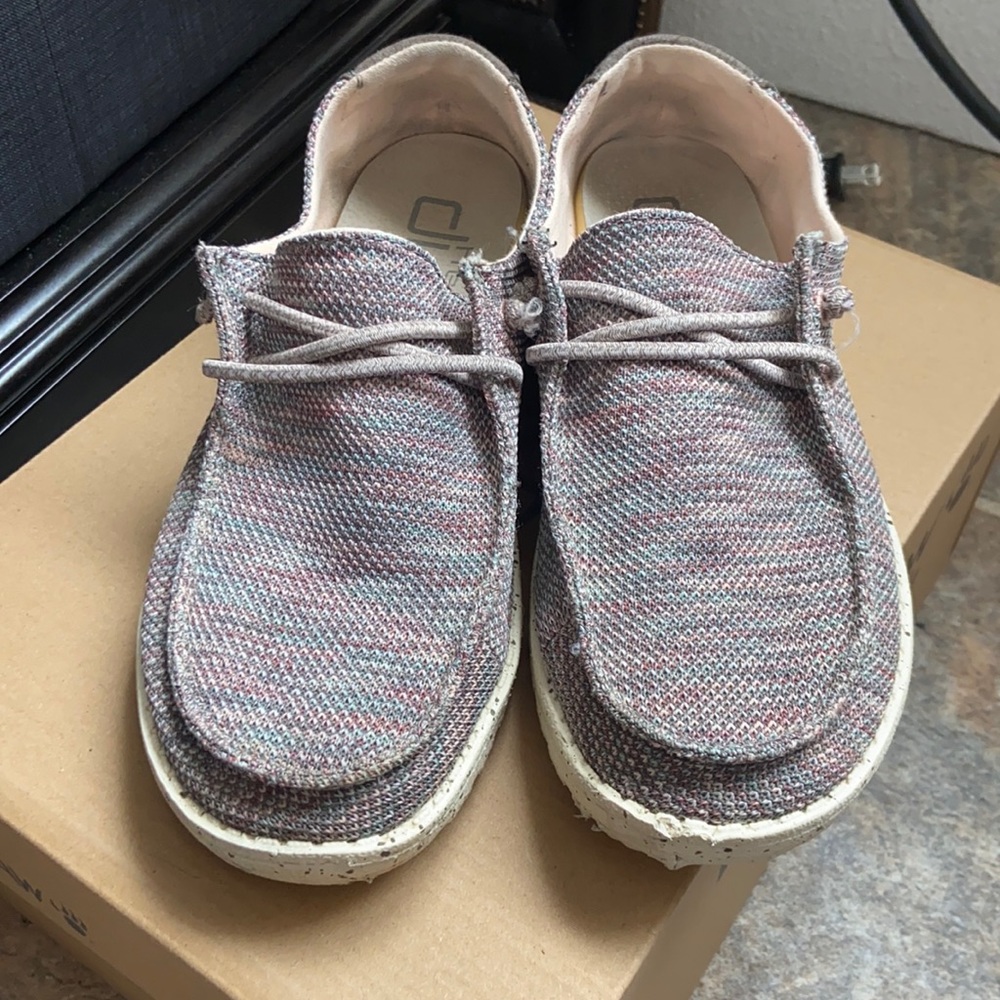 Womens Hey Dudes slip ons